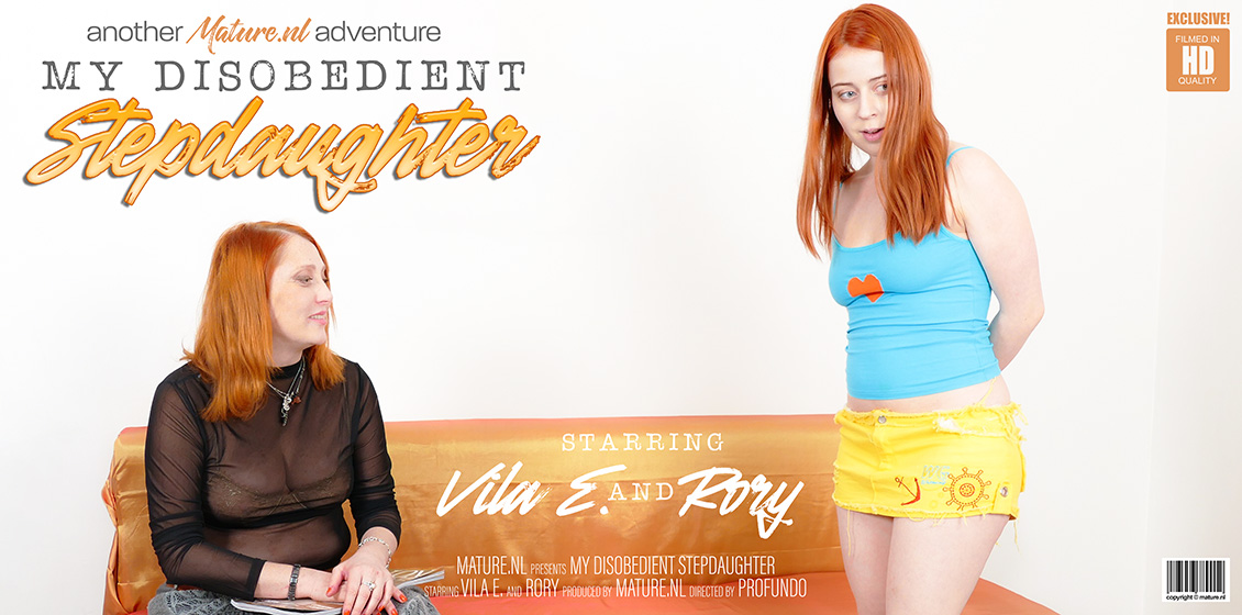 Mature.nl – Mom punishing her disobedient stepdaughter